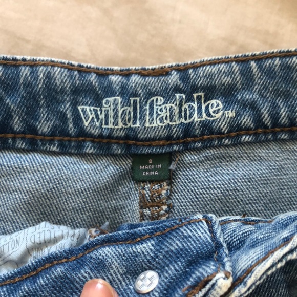 Wild fable studded jean skirt - Picture 3 of 5